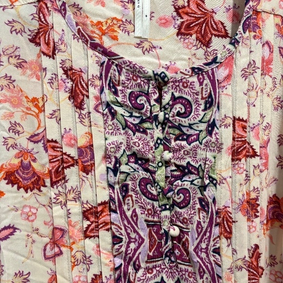 Clara Velvet-Trimmed Top and Pant Set, Size Medium - Picture 8 of 12